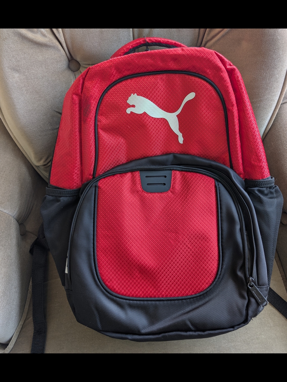 Puma Evercat Contender 3.0 Backpack – Red/Black – Padded Sleeve For 15" Laptop